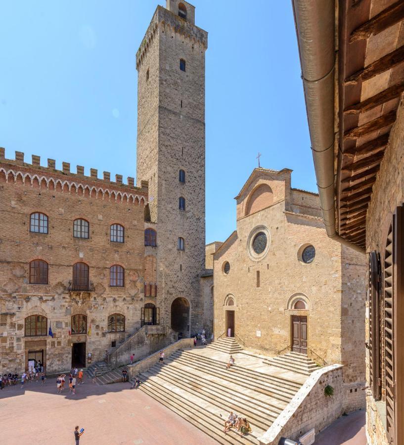 Sangi Studio Apartment - With Amazing View Of The Duomo San Gimignano Exteriör bild