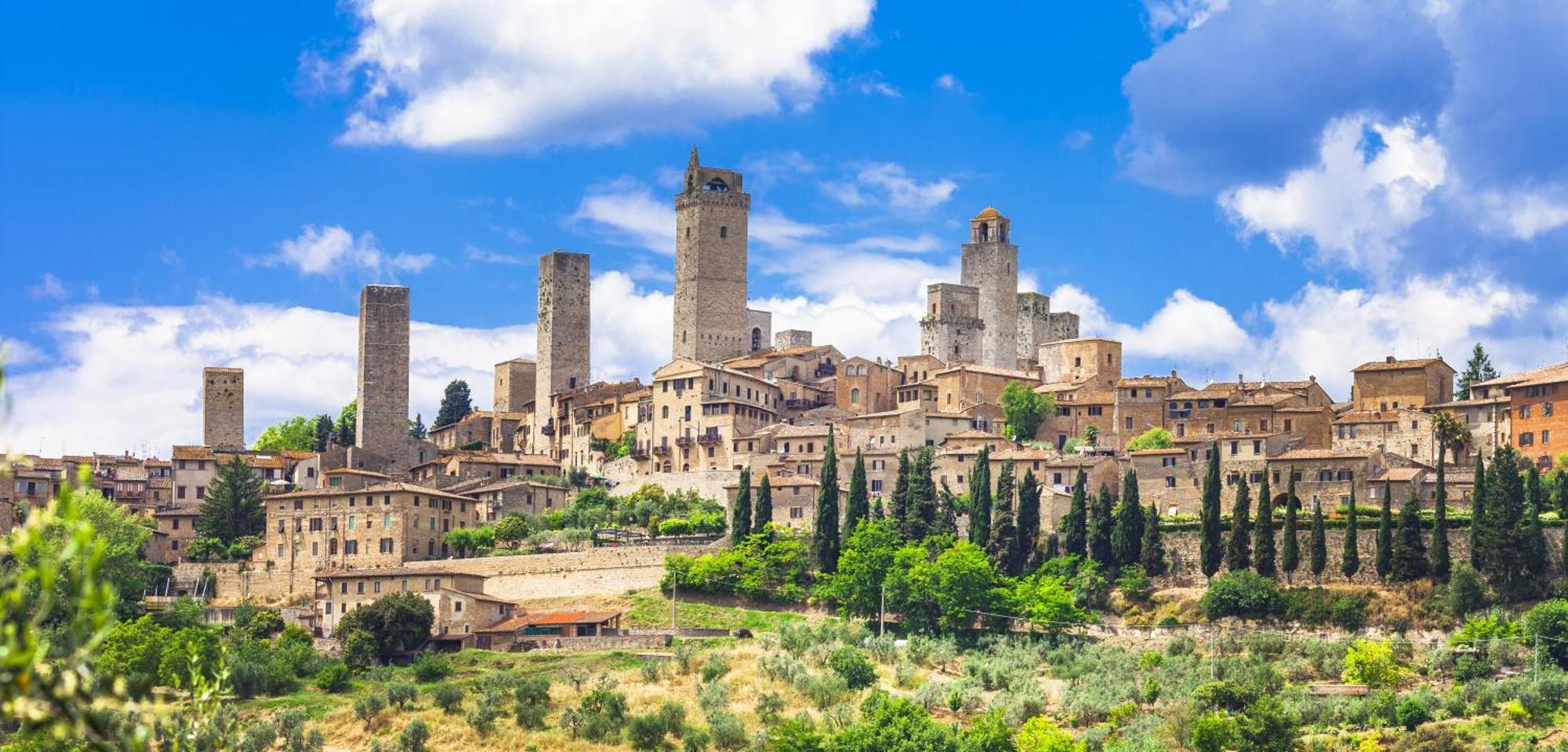 Sangi Studio Apartment - With Amazing View Of The Duomo San Gimignano Exteriör bild